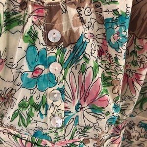 Anthropologie floral blouse